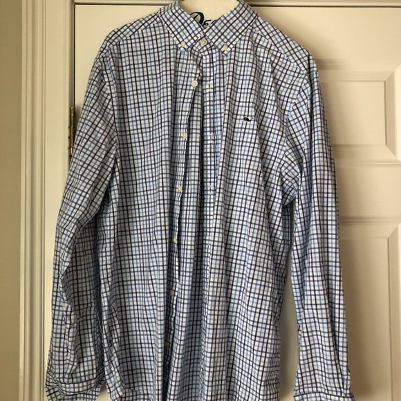 Vineyard Vines Mens Button Down Shirt - Picture 1 of 4
